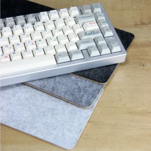 Tapis de clavier  liège et feutre