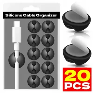 Clips câbles  silicone