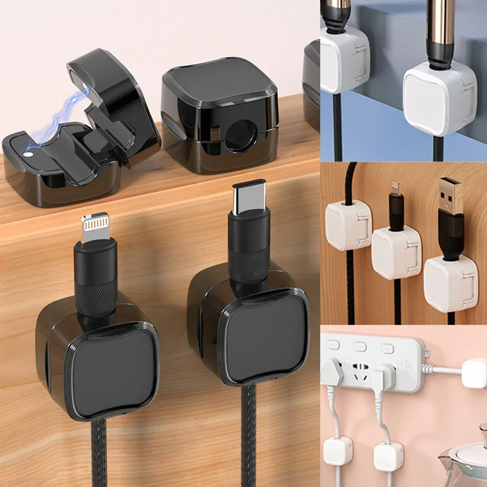 Clips câbles magnétique