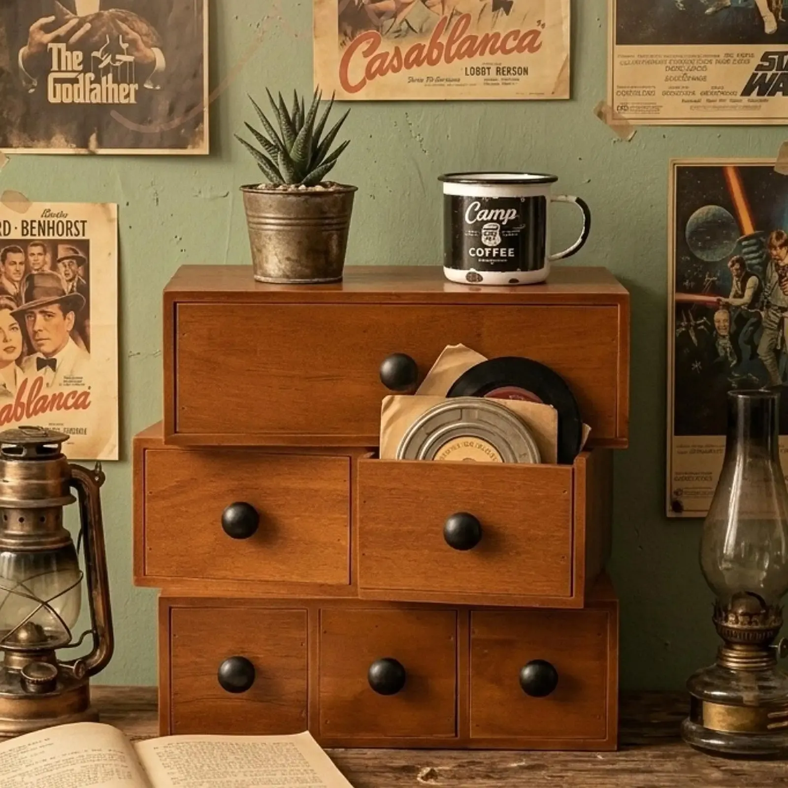 Organiseur de bureau avec tiroir