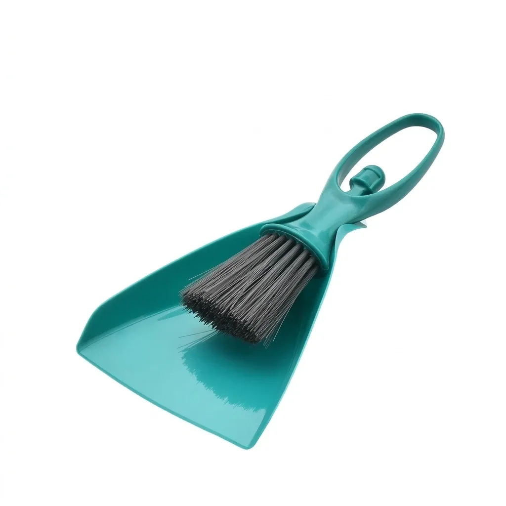 Brosse et ramassette de bureau